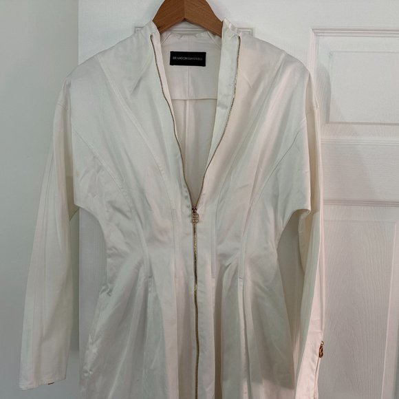 Brandon Maxwell White Dress - Size 2 - Picture 3 of 7